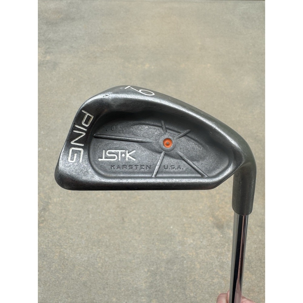 Ping ISI-K 9 Iron Orange Dot 37" RH Steel Shaft Regular Flex Original Grip Golf